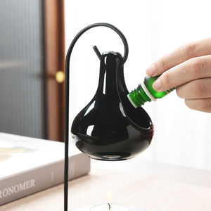 Brûleurs <span class=keywords><strong>à</strong></span> cire fondue en céramique pour décoration intérieure Brûleur <span class=keywords><strong>à</strong></span> huile essentielle pour aromathérapie Brûleur <span class=keywords><strong>à</strong></span> huile pour chaudron suspendu pour décoration intérieure - Product Image 6