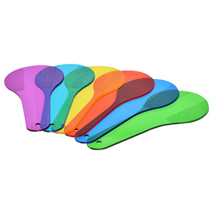 Six Color Clapper Shape Musical Toys For Children Early Education ABS Plastic Percussion Instrument Set 6Pcs Kindergarten - Product Image 1