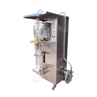 Machine automatique de conditionnement liquide de sachet en plastique de sachet pour le remplissage et le cachetage de jus de l'eau de lait de boisson