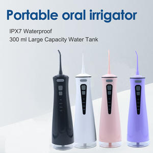 <span class=keywords><strong>Hydropulseur</strong></span> buccal IPX7, irrigateur dentaire 300 ml, dispositif de nettoyage électrique des dents étanche - Product Image 5