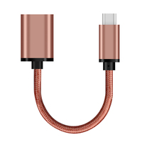 OEM marca ODM USB C a USB 3,0 adaptador USB C macho a USB hembra OTG Cable adaptador para MacBook Pro/Air, iPhone 16/Samsung Galaxy