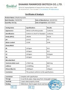 Takviyeler için yüksek saflıkta dihidromyricetin tozu DHM 27200-12-0 Vine çay ekstresi tozu doğal Flavonoid - Product Image 2