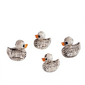 Mini Esqueletos de Patos, Decoraciones de Halloween, Miniaturas de Patos de Resina, Figuras Decorativas para el Hogar, Micropaisaje - Product Image 5