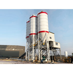 Minrui Pequeña Planta Mezcladora de Concreto Estacionaria Automática de 25m³ HZS25 con Bomba, Motor, Caja de Cambios y PLC - Product Image 4