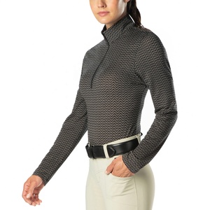 Wholesale PIHA SPORTS 2026 Custom Design1/4 Zip Running Top Women Thermal <b>Ski</b> Base Layer Breathable High-Wicking Soft - Product Image 2