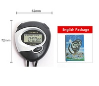 Chronomètre numérique portable XL-5853 avec grand écran LCD, affichage de la date et de l'heure, chronomètre électronique sportif pour entraîneurs, arbitres et fitness