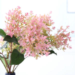 Fleur artificielle en plastique, <span class=keywords><strong>jasmin</strong></span> d'hiver, petite fleur <span class=keywords><strong>sauvage</strong></span>, décoration d'intérieur, mise en scène, petite étoile gyptienne, branche florale unique - Product Image 4