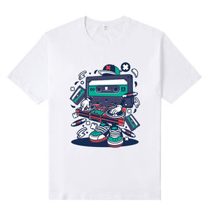 <span class=keywords><strong>T</strong></span>-<span class=keywords><strong>Shirt</strong></span> vierge à col rond personnalisé pour homme, produit en coton peigné, <span class=keywords><strong>pas</strong></span> <span class=keywords><strong>cher</strong></span>, taille Plus, OEM/ODM, 15% de réduction, vente en gros, 100% - Product Image 6