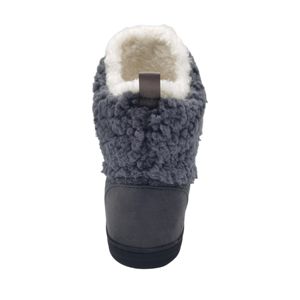 OEM Hot Selling Custom logo Women's Comfort Winter Snow Warm Home Ankle Knitted Flet <strong>Sherpa</strong> Fleece Indoor <strong>Boots</strong> - Product Image 6