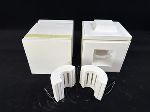 Nhiệt độ cao 1200C 1400C 1700c vật liệu chịu lửa alumina lò sợi gốm buồng nóng mô-đun sưởi ấm cho lò múp - Product Image 4