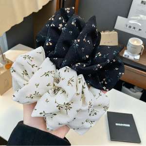 Coffeeshop Polka Dot Haarklauw Clip Stijlvolle Bloemen Haarklauw Clip Voor Jongeren Modieuze Haarclip Trendy Haarstuk - Product Image 1