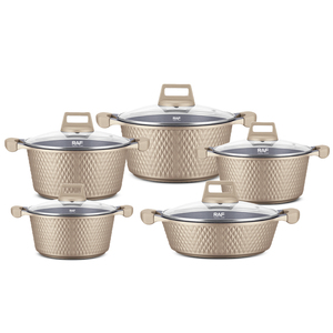 Juego de Ollas RAF Antiadherentes para Cocina, Varios Tamaños, Compatible con Inducción, Gas y Vitrocerámica, R.80006 RAF 20 - Product Image 1