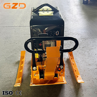 Compacteur de sol diesel à plaque vibrante GZD, force centrifuge de 38 kN, capacité de 260 kg, fourni par l'usine
