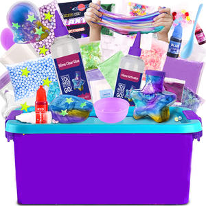 Set de Arcilla de 12 Colores para Manualidades DIY: Slime de Burbujas Efecto Cielo Estrellado, Lodo de Cristal y Lodo Acuático, Juguete de Lodo de Agua, Set Galaxia Cielo Estrellado - Product Image 5