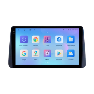 Radio de Coche con Pantalla Táctil de 9'' y Reproductor de Video Multimedia Android con Navegación GPS 2 Din y Carplay para <span class=keywords><strong>Fiat</strong></span> <span class=keywords><strong>Tipo</strong></span> Egea 2016~<span class=keywords><strong>2020</strong></span> - Product Image 1