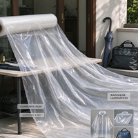 Film TPU transparent en polyuréthane thermoplastique, membrane élastique, film souple imperméable pour la lamination des rideaux de douche de salle de bain