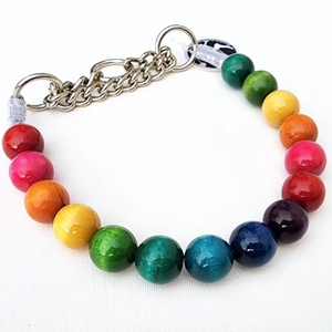 Collar de perlas personalizado, collar de perro pequeño, diseño personalizado, collar de gato para niña, cuentas de diamantes de imitación, collar de perro ajustable - Product Image 1