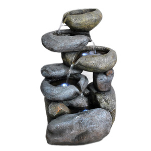 Belle fontaine d'eau <span class=keywords><strong>de</strong></span> jardin avec panneau solaire pour la décoration <span class=keywords><strong>de</strong></span> jardin - Product Image 6