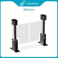 Torniquete Automático de Aleación de Aluminio con Precio de Fábrica, con Lector de Tarjetas RFID y Sistema de Control de Acceso para Vestíbulo de Oficina