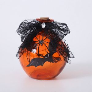 Hot bán Halloween Đảng tùy chỉnh màu sắc tường treo trang trí Glass ma bí ngô đèn LED Quà Tặng thủ công mỹ nghệ - Product Image 3