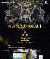 Assassin's Creed 15e anniversaire - Édition limitée - Jeu de cartes - Anime - Cartes épaisses - Jeu de cartes de société