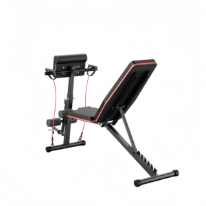 Banco de Ejercicios Multifuncional Plegable y Ajustable, Equipo de Banco para Levantamiento de Pesas para Gimnasio - Product Image 6