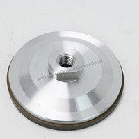 Meule à polir diamantée de qualité supérieure, 100 mm, grain 100, dureté moyenne, pour meuleuse d'angle M14