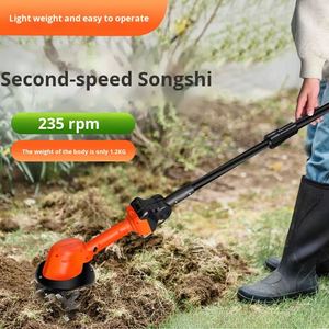 Outils de jardinage domestique sans fil Désherbeur de sol électrique <span class=keywords><strong>à</strong></span> main <span class=keywords><strong>Batterie</strong></span> au lithium DIY Cultivateur de jardin pour la plantation de pots de fleurs OEM - Product Image 4