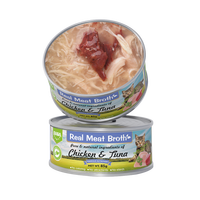Vente en gros de vrai bouillon de viande 3oz de nourriture humide pour chat 85g d'ingrédient naturel sain et sans grains recette délicieuse de thon au poulet et à la citrouille