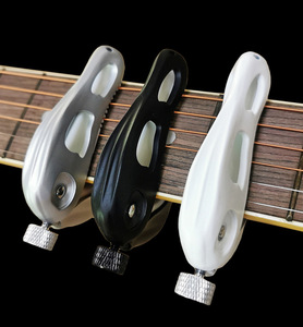 Nuovo Capotasto per Chitarra in Lega di Zinco a Forma di <span class=keywords><strong>Testa</strong></span> di Dinosauro Argento/Nero/Bianco, Accessorio Creativo per Chitarra Acustica - Product Image 5