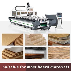 Hongrui Atc Cnc Router Machine 3d Cnc Wood 4 Axis Wood Carving Cutting For Door Kitchen Cabinet Furniture Making