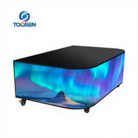Écran LED de table personnalisé TOOSEN avec logo, écran LED couleur pleine pour bar DJ, comptoir LED de haute qualité, mur vidéo LED pour cabine DJ, prêt à être expédié