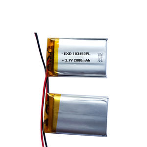 3,7 v 2000mAh литий-ионная призматическая аккумуляторная батарея <span class=keywords><strong>103450</strong></span> - Product Image 2