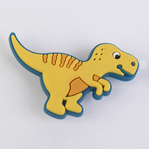 Breloques de chaussures en PVC <span class=keywords><strong>dinosaure</strong></span>, vente en gros, personnalisées, mignonnes, nouvelle mode, décoration de dessin animé, accessoires de créateur, breloques de chaussures, promotions - Product Image 6