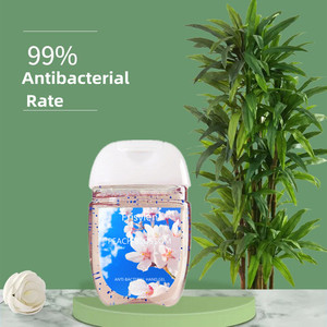 사용자 정의 로고 OEM 휴대용 유기 액체 손 소독제 젤 향기 아로마 결혼식 호의 도매 손 소독 젤 - Product Image 4