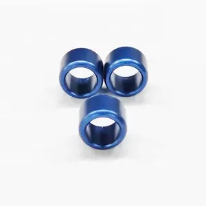 8 мм, Алюминиевые кольца для голубей синего цвета, анодированные алюминиевые кольца для гоночных птиц, Индивидуальные ленты для ног с информацией о заводе.