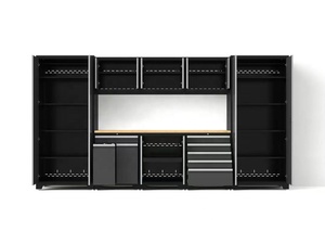 <span class=keywords><strong>CYD</strong></span> - Juego de Muebles de Garaje de Alta Resistencia Serie Pro de 9 Piezas, Acero de Calibre 18, Sistema de Almacenamiento de Garaje Totalmente Soldado, Gabinete Modular para Herramientas - Product Image 2