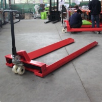 Chariot à main en papier, capacité de charge 2000kg, rouleau de palette manuelle, offre spéciale, faible Maintenance, taille de fourche personnalisée, 915-2000mm BF20