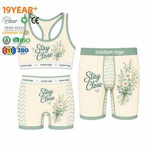 <span class=keywords><strong>ชุด</strong></span>บราออกกำลังกายสำหรับผู้หญิงเอวสูง ไร้โครง แห้งเร็ว กระชับทรง พิมพ์ลายดอกเดซี่สุดพิเศษ พร้อมงานปักลายดอกไม้ - Product Image 2