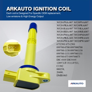 Bobinas de Encendido de Alto Rendimiento ARKAUTO UF311 30520PNA007 para <span class=keywords><strong>Honda</strong></span> <span class=keywords><strong>ACCORD</strong></span> CIVIC CR-V S2000 Acura RSX 2.0 2.2 <span class=keywords><strong>2.4</strong></span> K20 <span class=keywords><strong>K24</strong></span> - Product Image 4
