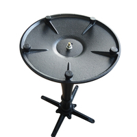Base de table en fonte personnalisable en forme de vase D550xH720mm pour tables de restaurant et de café, robuste, plusieurs tailles disponibles