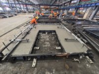 Boîte magnétique de coffrage en néodyme, système de coffrage magnétique permanent pour la construction en béton préfabriqué