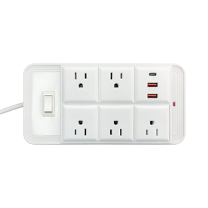 Bán buôn xu hướng mới chúng tôi loại 5 Outlet 3 USB Power Strip bảo vệ tăng - Product Image 4