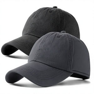 Cotton Denim <b>Baseball</b> <b>Cap</b> Men Women Casual Sun Classic Adjustable <b>Plain</b> Outdoor Activities Custom Embroidery 3D Logo Curved Brim - Product Image 3