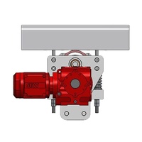 Accessoires BMU de qualité professionnelle grimpeur de rail électrique C70 chariot monorail pour angle d'escalade 0-90 degrés