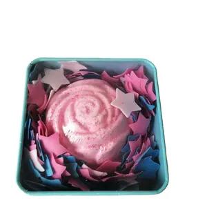 Molde de bomba de banho com aroma personalizado, kit de bombas de banho com várias fragrâncias, entrega rápida, flor de banho natural em forma de rosa, fornecido