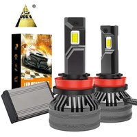 Ampoules LED pour voiture 12V 6500K E22, ampoules LED haute puissance H4, feux de croisement et de route, feux antibrouillard LED