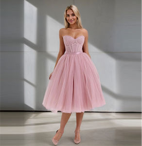 strapless open back dress Juliet JT2459A Formal Long Prom Fitted Beaded Gown  The Dress Outlet