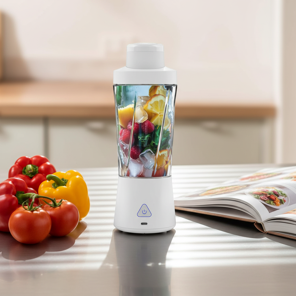 Portable Electric Personal Blender – Food-Grade 6-Blade Smoothie Maker - View 3