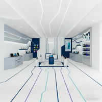 Étagère de présentation pour magasin, Magasin de téléphonie mobile, Accessoires de téléphonie mobile personnalisés, Conception de magasin d'accessoires de téléphonie mobile